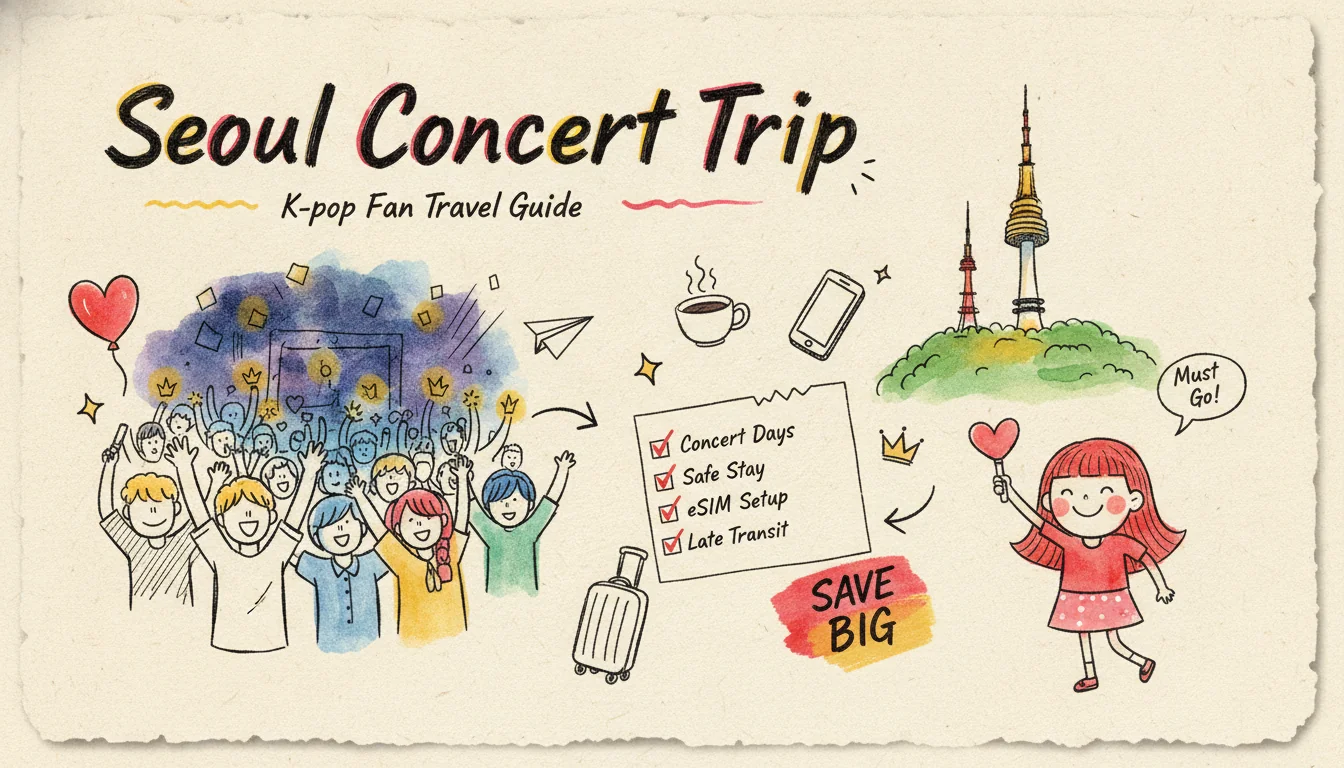 BIGBANG โกยาง 2026 ไปคนเดียว: ตั๋วบิน ที่พัก eSIM จองยังไงให้ประหยัด
