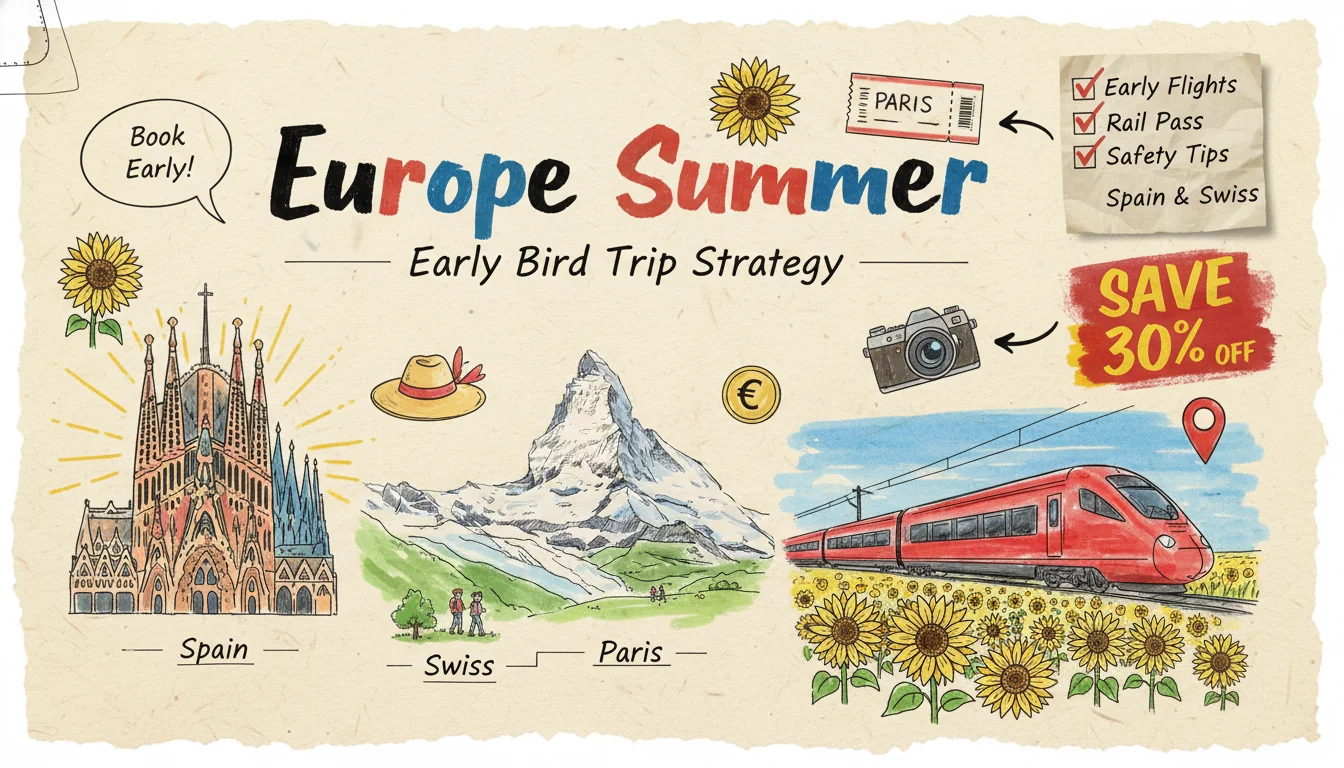 2026 Europe Summer Early Bird Guide: When to Book to Save 30%