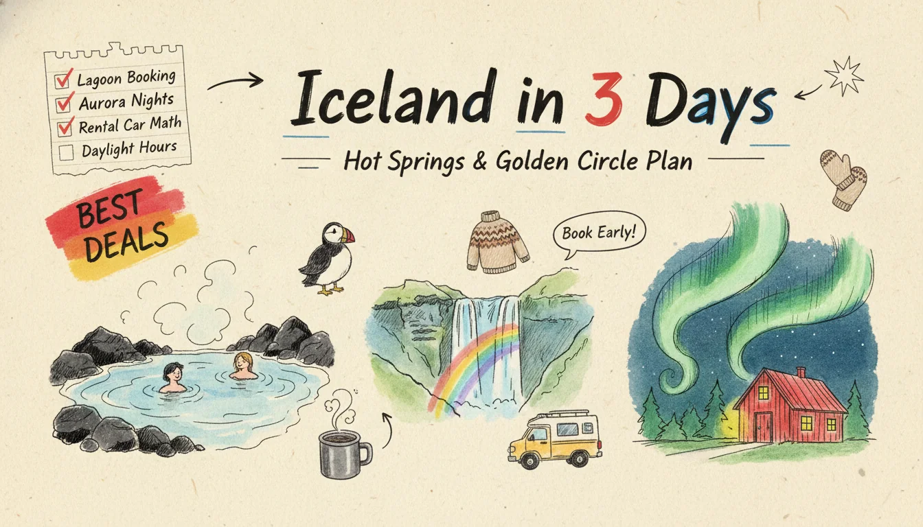 Reykjavik in 3 Days: 2026 Guide to Blue Lagoon, Golden Circle and What to Book Ahead