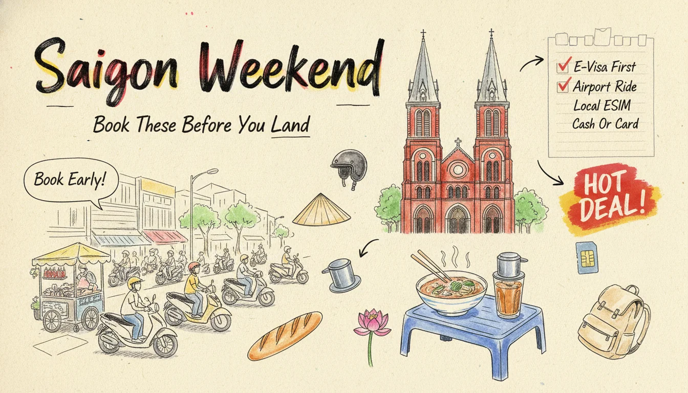 48 Hours in Saigon: What to Book Before You Land