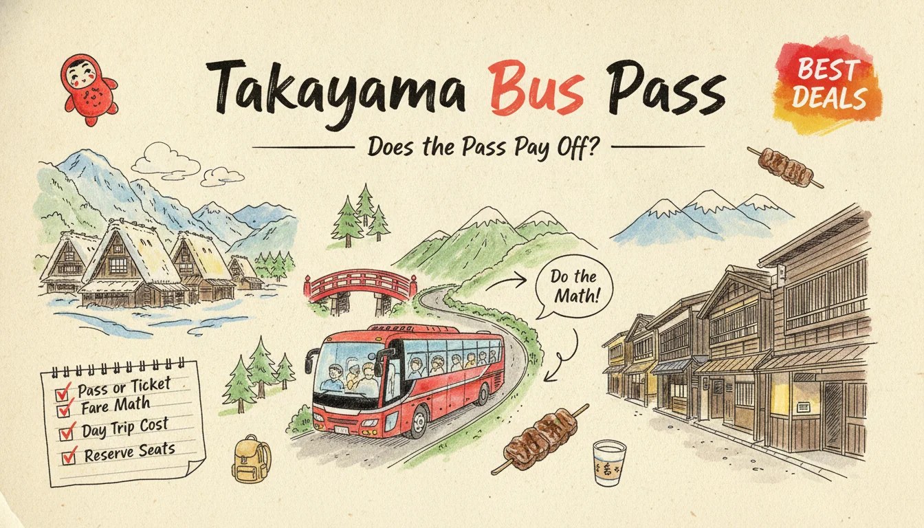 Takayama & Shirakawa-go From Nagoya 2026: The Pass Only Pays If You Do Not Come Back